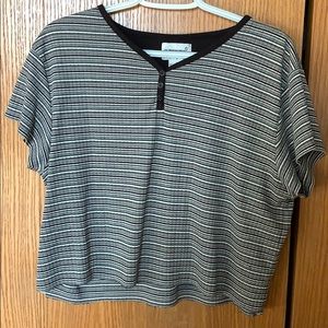 Fashion Bug Vintage Striped T Shirt